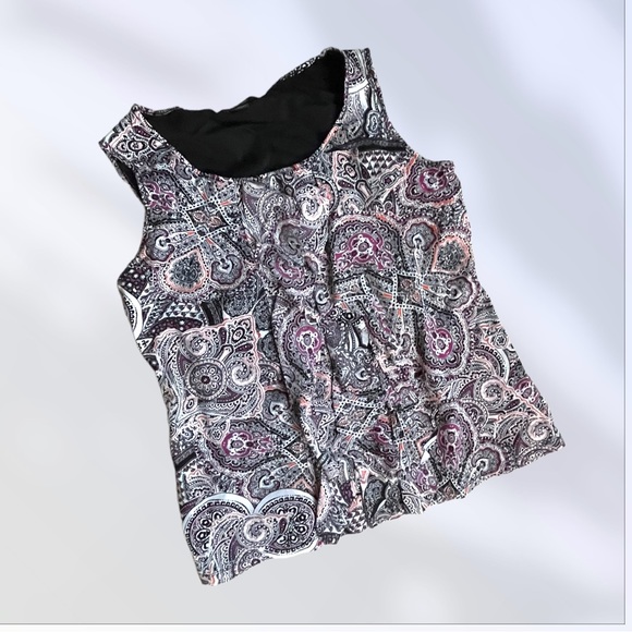 Style & Co. Petite Tank Blouse Ruffles - Picture 15 of 15